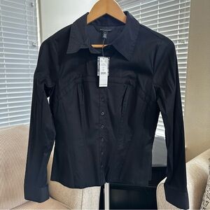 Brand new Corset poplin shirt